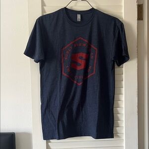 Men's Navy Blue Surly Brewing Co T-Shirt